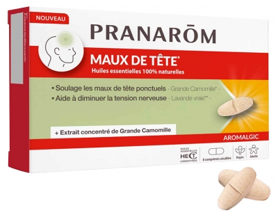 Pranarôm Aromalgic Maux de Tête 8 Unités