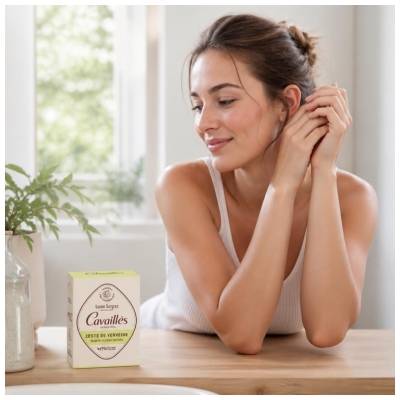 Cavaillès Savon Surgras Zeste de Verveine 100 Grammes