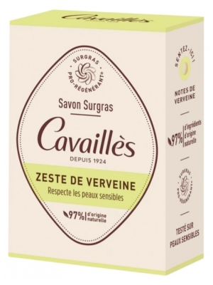 Cavaillès Savon Surgras Zeste de Verveine 100 Grammes