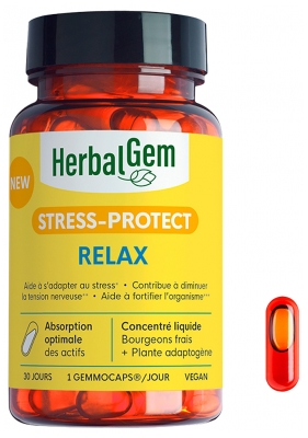 HerbalGem Stress Protect Relax 30 Unités