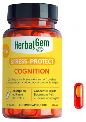 HerbalGem Stress Protect Cognition 30 Unités