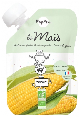 Popote Gourde Le Maïs Bio Dès 4/6 Mois 120 g