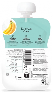 Popote Le Brassé Coco Bio 100 g