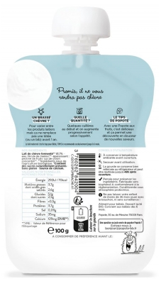 Popote Le Brassé Chèvre Bio 100 g