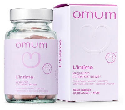 Omum L'Intime Nutricosmétique Complément Alimentaire 60 Gélules