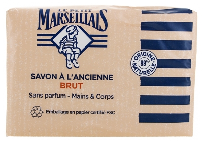 Le Petit Marseillais Savon Brut à l'Ancienne 300 Grammes