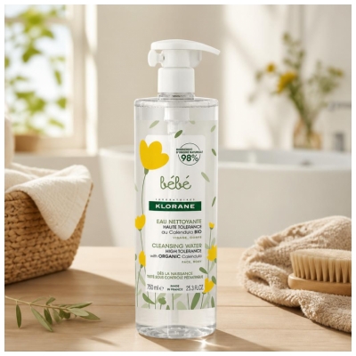 Klorane Eau Nettoyante Bébé 750 ml