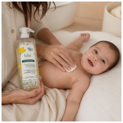 Klorane Eau Nettoyante Bébé 750 ml