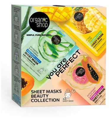 Organic Shop You Are Perfect Coffret 3 Masques