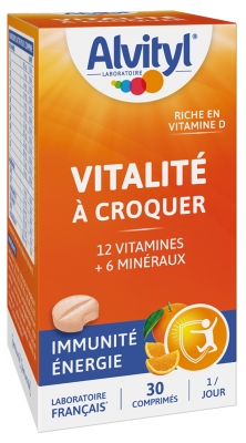 Alvityl Vitalité Immunité Énergie 30 Unités 