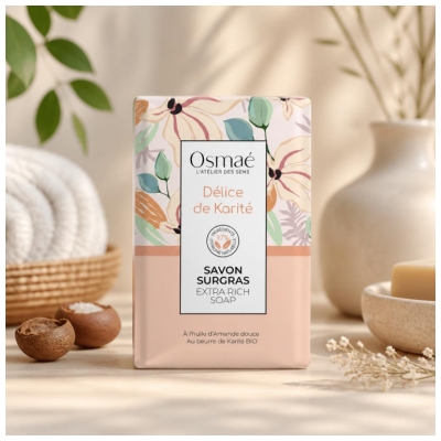 Osmaé Savon Surgras Délice de Karité 200 Grammes
