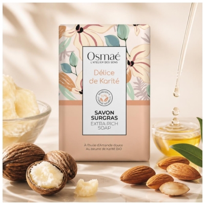 Osmaé Savon Surgras Délice de Karité 200 Grammes
