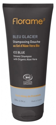 Florame Bleu Glacier Shampoing Douche Corps et Cheveux Bio 200 ml