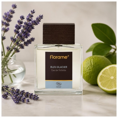 Florame Bleu Glacier Eau de Toilette Vivifiante Bio 100 ml