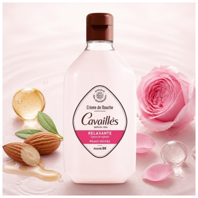 Cavaillès Crème de Douche Relaxante Peaux Sèches 250 ml