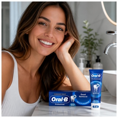 Oral-B Professional Dentifrice Émail Renforcé Menthe Douce 75 ml