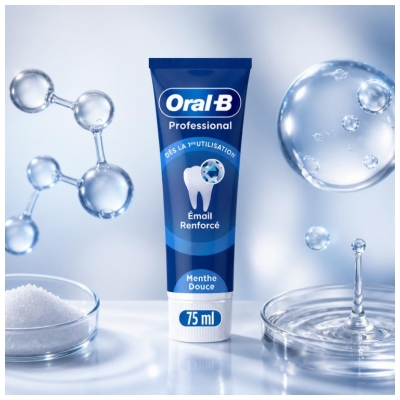 Oral-B Professional Dentifrice Émail Renforcé Menthe Douce 75 ml