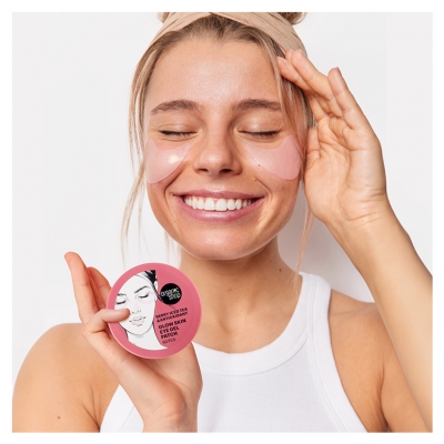 Organic Shop Patchs Antioxydant Yeux Hydrogel Thé Glacé et Framboise 60 Unités