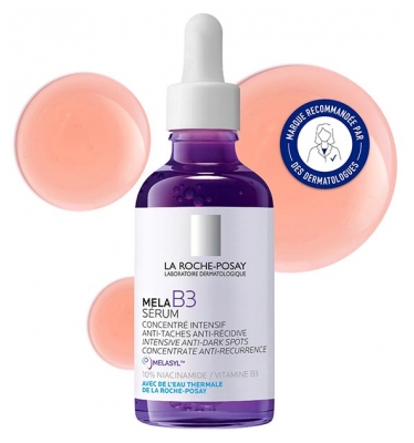 La Roche-Posay Mela B3 Sérum Concentré Intensif Anti-Taches Anti-Récidive 10% Niacinamide 50 ml