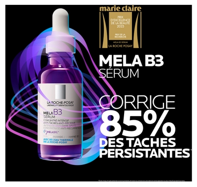 La Roche-Posay Mela B3 Sérum Concentré Intensif Anti-Taches Anti-Récidive 10% Niacinamide 50 ml