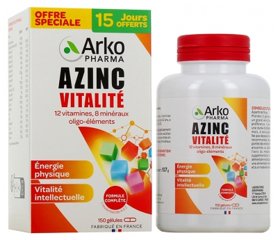 Arkopharma Azinc Vitalité 150 Unités