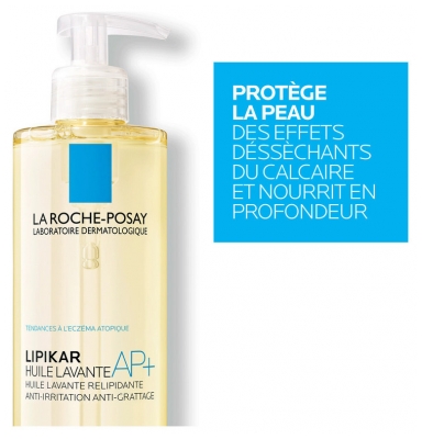 La Roche-Posay Lipikar Huile Lavante AP+ Relipidante Anti-Grattage 400 ml