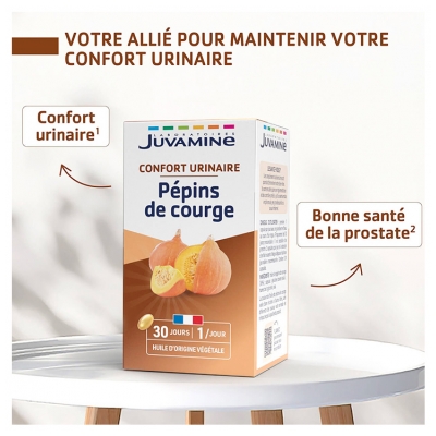 Juvamine Promesses Santé Pépins de Courge 30 Capsules