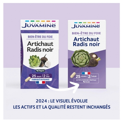 Juvamine Artichaut Radis Noir 50 Unités