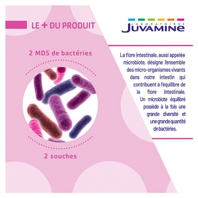 Juvamine Flore Intestinale Probiotiques 14 Unités