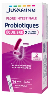 Juvamine Flore Intestinale Probiotiques 14 Unités