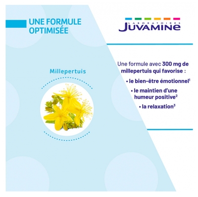 Juvamine Millepertuis Équilibre Émotionnel 30 Comprimés