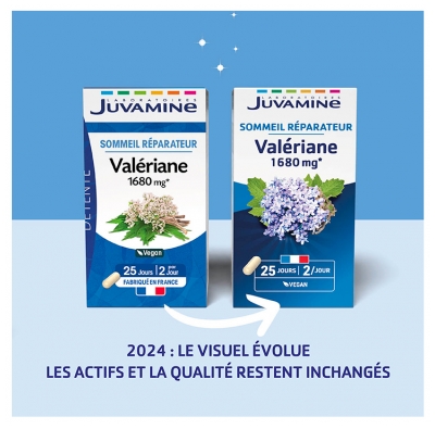 Juvamine Valériane 1680 mg 50 Unités