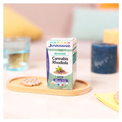Juvamine Cannabis Rhodiola Relaxation 50 Gélules