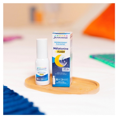 Juvamine Mélatonine Sommeil Flash Spray Buccal 15 ML