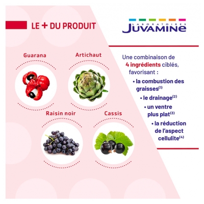 Juvamine Expert Brûle-Graisse Jour/Nuit 2 X 30 Comprimés