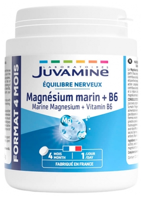 Juvamine Magnésium Marin Vitamine B6 120 Unités