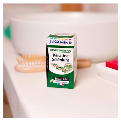 Juvamine Kératine Sélénium 30 Unités