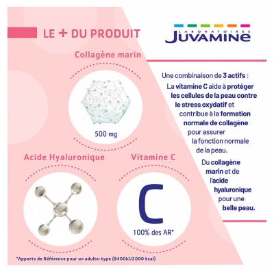 Juvamine collagène Marin 120 Unités