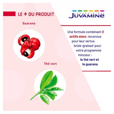 Juvamine Thé Vert Guarana 30 Unités