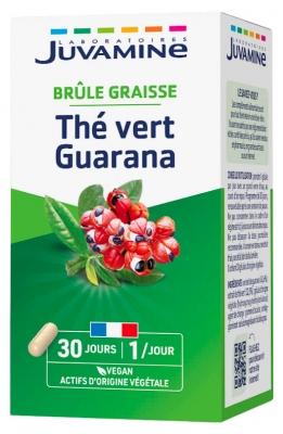 Juvamine Thé Vert Guarana 30 Unités
