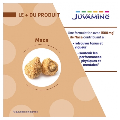 Juvamine Maca 1500 mg 30 Unités
