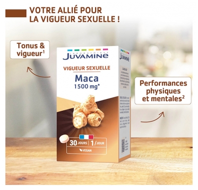 Juvamine Maca 1500 mg 30 Unités