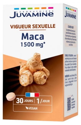 Juvamine Maca 1500 mg 30 Unités