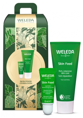 Weleda Skin Food Soin Réparateur 30 ml + Baume Lèvres 8 ml