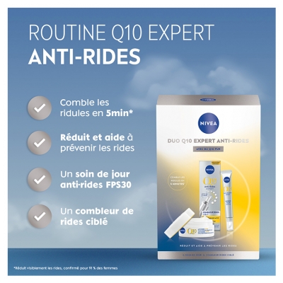 Nivea Q10 Coffret Routine Expert Anti-Rides 2 produits
