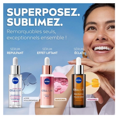 Nivea Skin Boosting Cellular Coffret Routine Sérums pour le Layering
