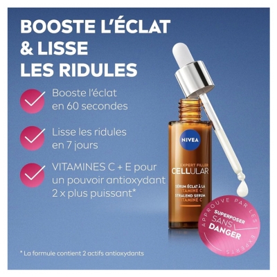 Nivea Skin Boosting Cellular Coffret Routine Sérums pour le Layering