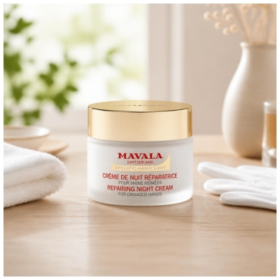 Mavala Crème de Nuit Réparatrice Mains Abîmées 70 ML