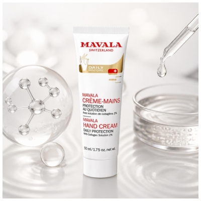 Mavala Crème Mains Hydratante & Protectrice Avec Collagène 50 ML