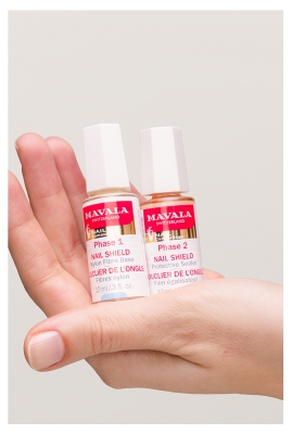 Mavala Bouclier L'Ongle Renforce & Protège L'Ongle Fragile 2 x 10 ML